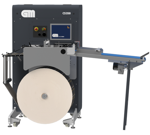 CS350/550 are versatile roll-to-sheet guillotine sheeters