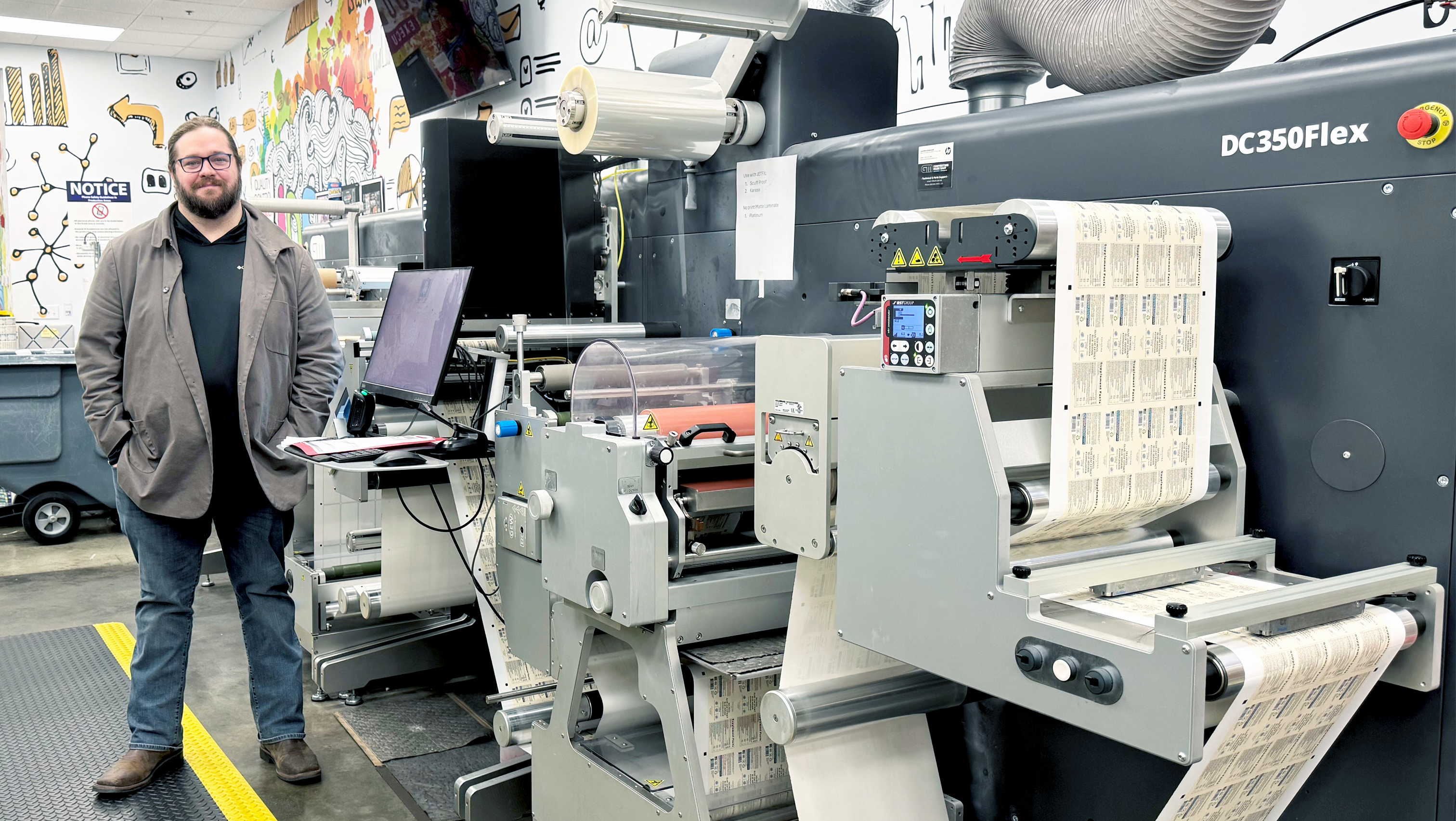 Bennett Graphics installs GM finishing with digital embellishment