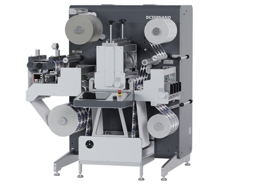 DC350Nano Ultra Compact Label Finisher