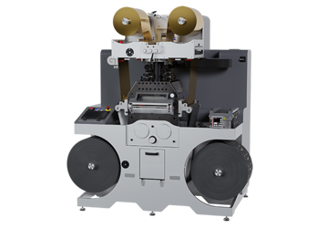 HF350 - add the final touch to your labels with hot stamping, embossing and screen printing