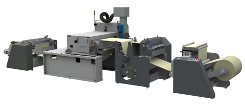 EB30 - The machine has an enhanced taper tension control algorithm that ensures that excellent rolls are made.