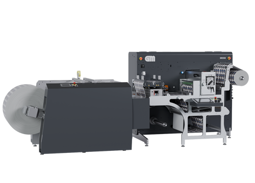 GM Finishing slitter inspection rewinder SR350/550 Inline for up to 300m per min for efficient converting