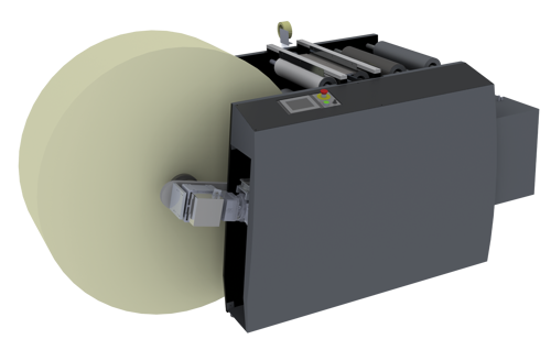 LUW500 Unwind Unit - Features easy to use graphic touch screen