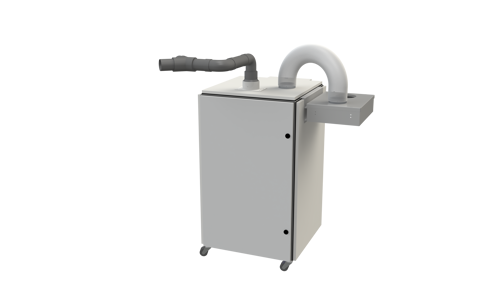 GR80K - Provides the collection of waste from two machines