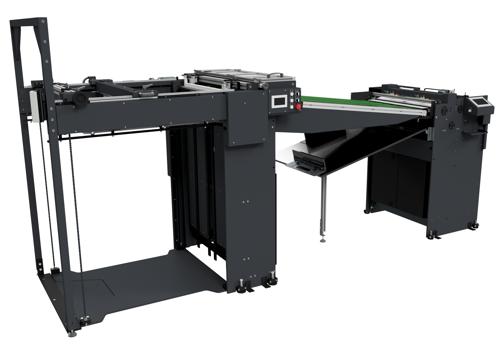 Flexible sheeter CS30 - cuts accurately to a printed mark or by distance