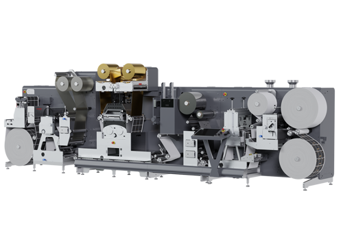 GM Finishing DC350Flex wine and spirits for premium label production