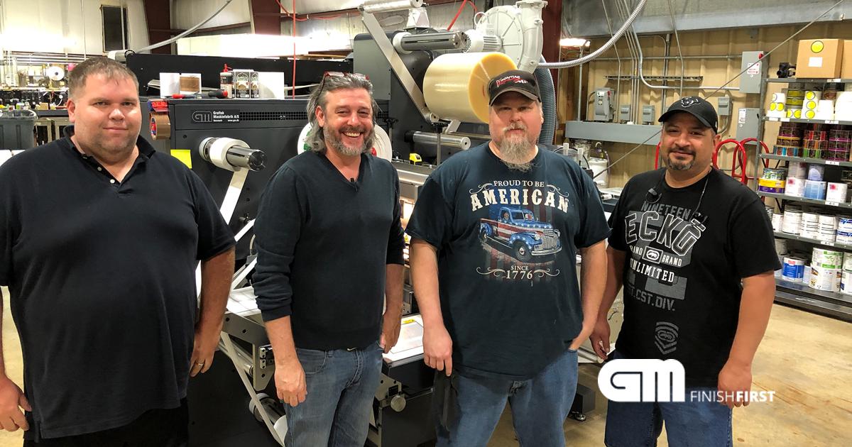 Houston Label from Texas installs DC330Mini