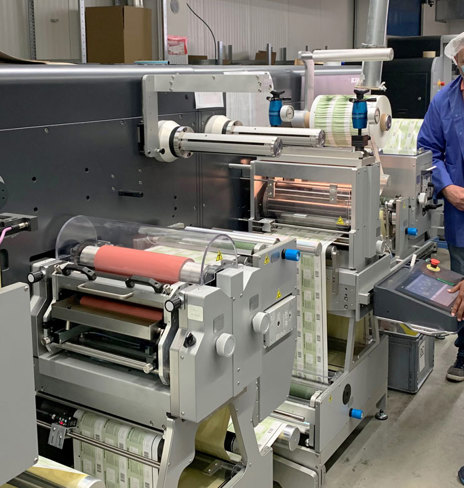 DC350Flex - a versatile label finisher for high-volume digital printers