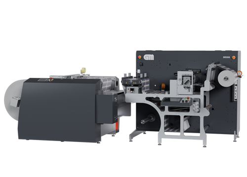 GM Finishing slitter inspection rewinder SR350/550 with inline build-in label counter and meter counter