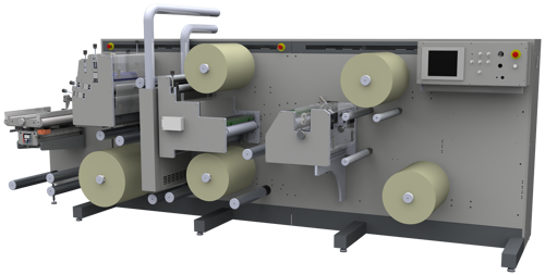 UC500+ Touch display setting of label quantity per sheet and other job information