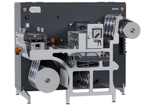 GM Finishing slitter inspection rewinder SR350/550 for high speed slitting and rewinding