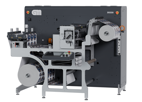 GM Finishing slitter inspection rewinder SR350/550 for easy web access and maintenance
